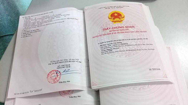 Các loại giấy tờ tách sổ đỏ cho con tại Lâm Đồng